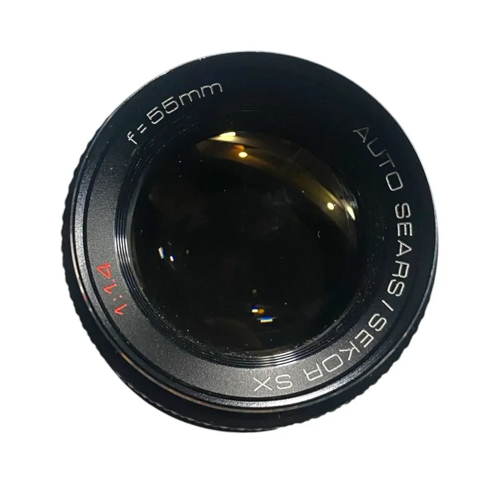 Vintage 70's Auto Sears/Sekor SX 55mm F/1.4 Prime Lens M42 Screw Mount Japan